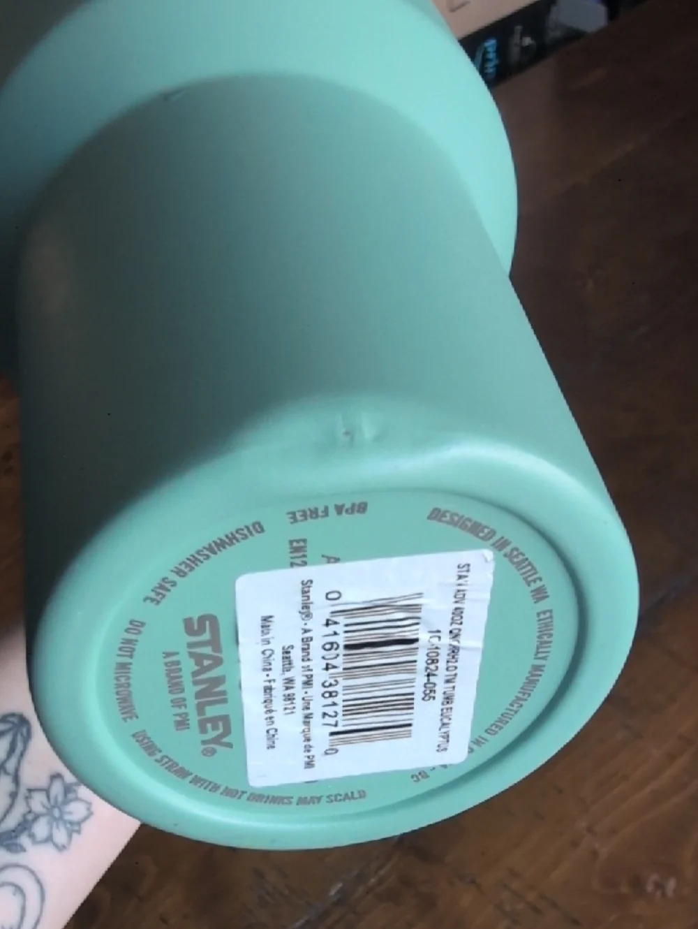 40oz Stanley Eucalyptus Insulated Travel Mug with Handle - Picture 7 of 7
